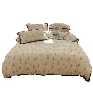 纯棉被套单件200x230cm全棉加厚单人被罩2025新款单独被单三件套