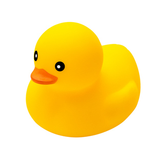 宝宝洗澡玩具小黄鸭儿童泳池戏水捏捏叫发声网红小鸭子男女孩婴儿