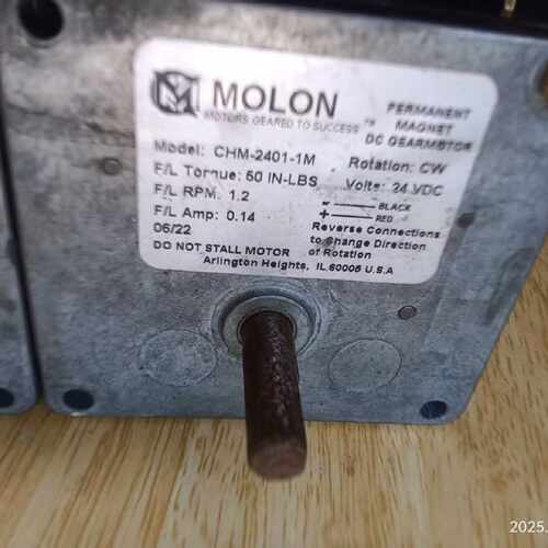 【询价】MOLON DC齿轮电机，型号CHM-2401-1M适用