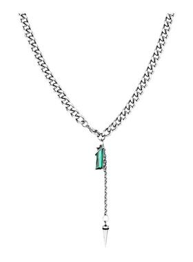 EBYG项链男潮铆钉吊坠ins小众设计个性嘻哈冷淡风高级感锁骨链