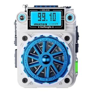 汉荣达G18 便携式FM收音机金属外壳指间陀螺蓝牙迷你插卡小音箱