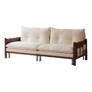 司朴复古风抽拉式沙发床多功能可伸缩折叠客厅新款布艺沙发可拆洗