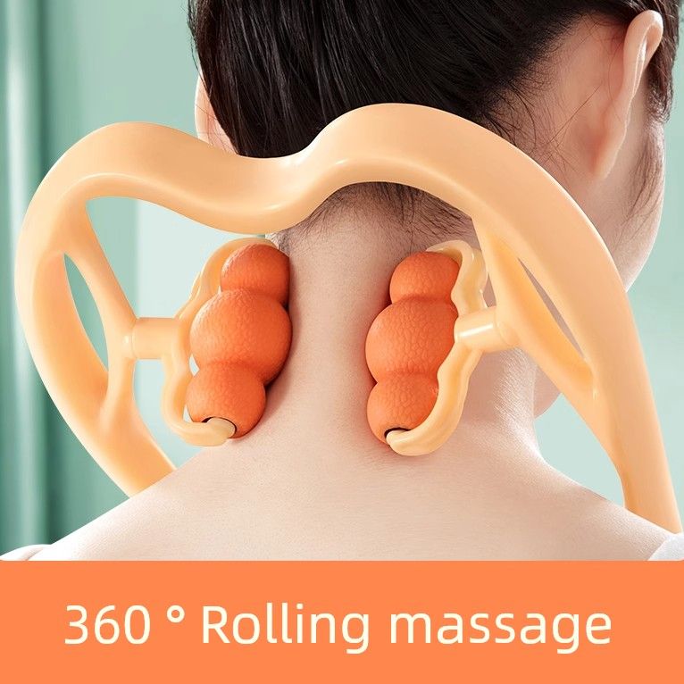 颈椎按摩器手动颈部脖子按摩神器多功能揉捏家用按肩颈劲部疏通仪