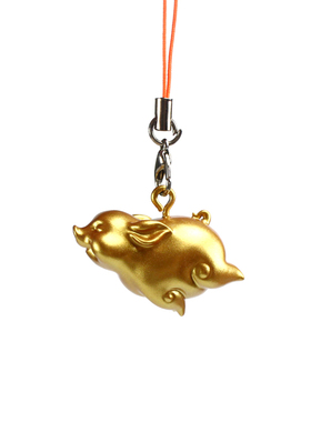 小猪钥匙扣挂件汽车猪猪