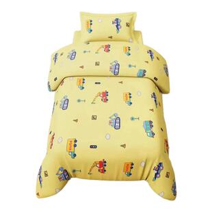 全棉幼儿园被套褥套卡通三件套纯棉斜纹小被罩床垫套儿童入园床品