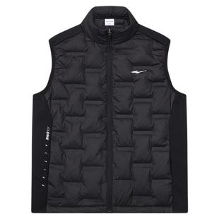 鸿星尔克童装儿童羽绒马甲秋冬季新款轻薄背心男童立领羽绒服女童