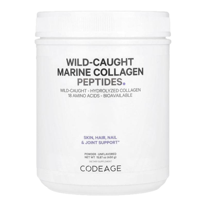 Codeage,野外捕获海洋胶原蛋白肽粉，水解胶原蛋白，原味