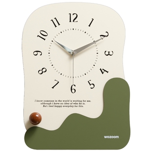 Mandelda网红艺术台钟客厅摆放式创意新款座钟高级感时钟表装饰品