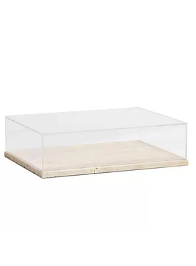 亚克力透明防尘软装桌面展示盒