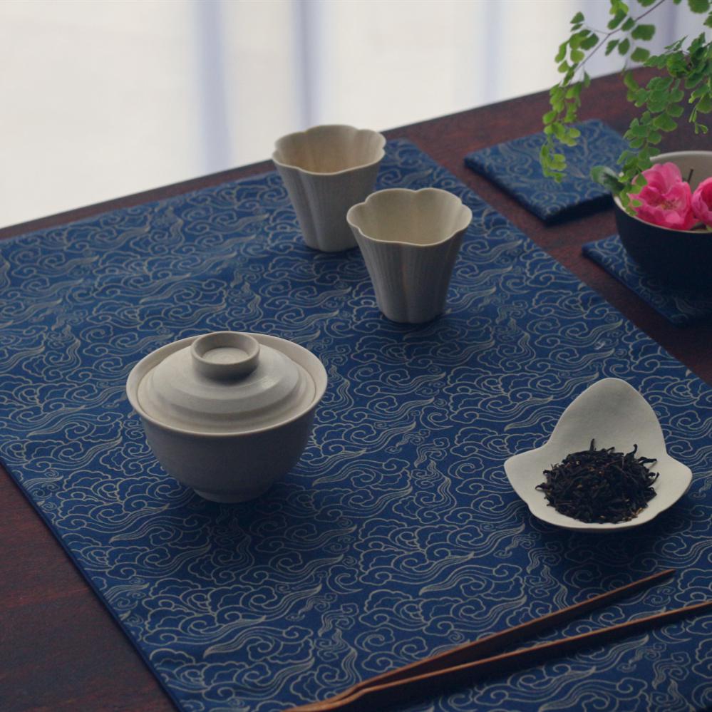 复古民族风日式古典禅意茶席茶布防水茶桌垫桌旗织锦桌布布艺香席