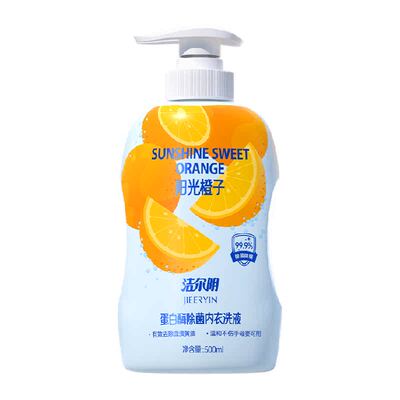 洁尔阴甜橙香型洗液亲肤500ml
