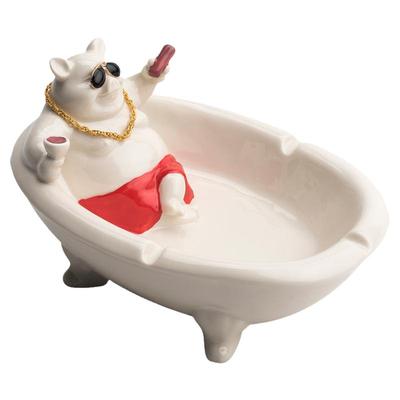 陶迷创意浴霸社会烟灰缸防风