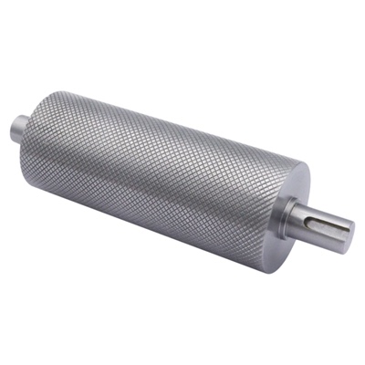 45#实心滚花主动轮增加摩擦防滑