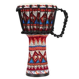 美德威非洲鼓8寸非洲鼓手鼓 实木雕刻/布艺羊皮