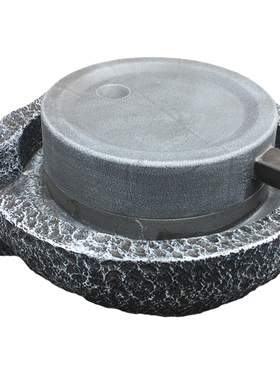 树脂磨盘流水循环中国风茶台配件