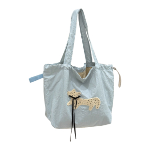 ins韩系慵懒风红色托特包 大容量学生单肩包轻便通勤帆布包包女生