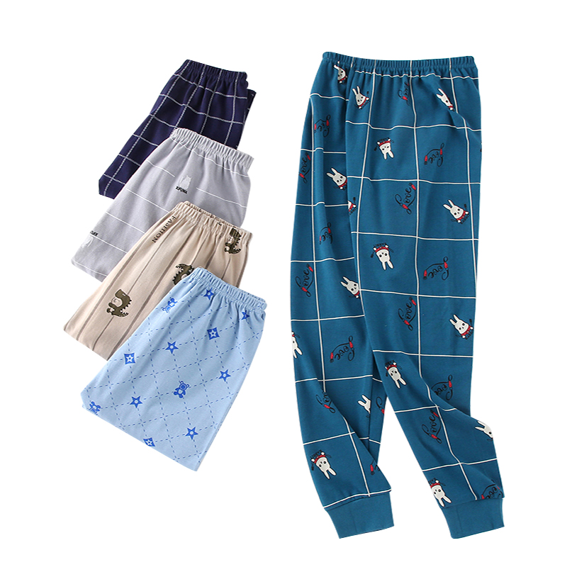 胖男童加肥加大秋裤高腰宽松内穿线裤中大童12儿童15岁男孩棉毛裤