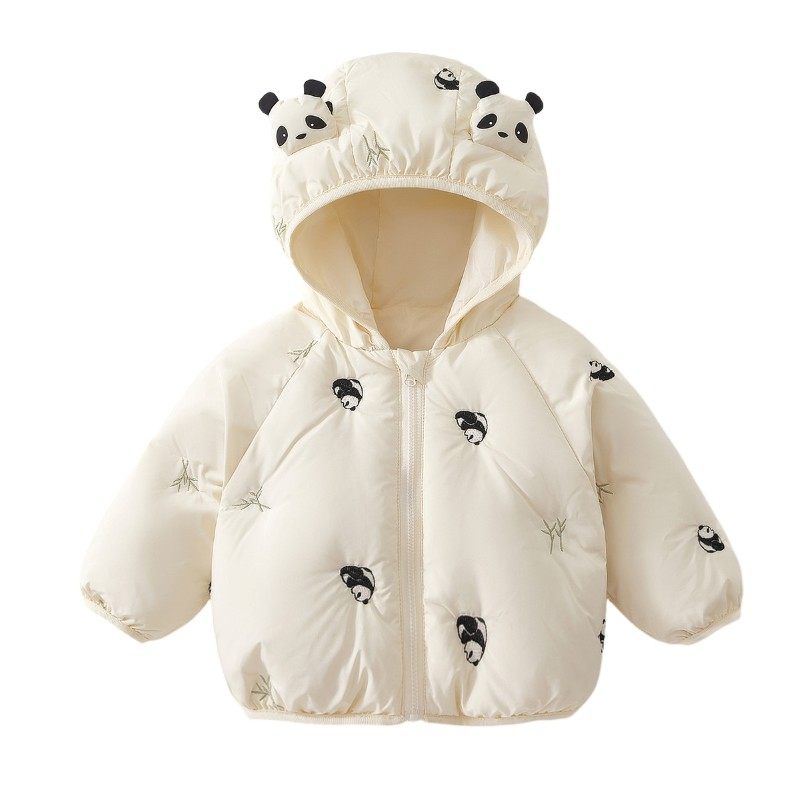 班纳之家男女宝宝中性款加厚90白鸭绒羽绒服外套儿童冬季外套衣服