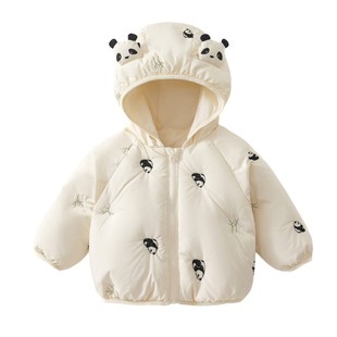 班纳之家男女宝宝中性款加厚90白鸭绒羽绒服外套儿童冬季外套衣服