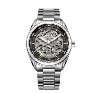 【情人节礼物】罗西尼手表男机械表镂空夜光男士腕表男表礼盒