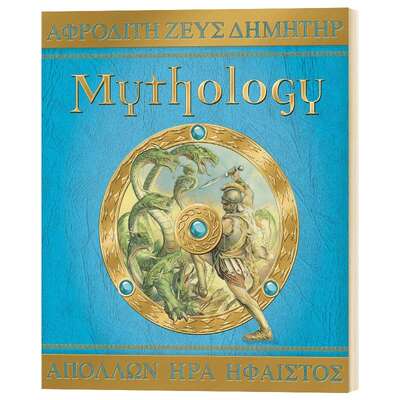 英文原版 Mythology The Gods  Heroes  and Monsters of Ancient Greece 神话 古希腊的神 英雄和怪兽 儿童读物 英文版