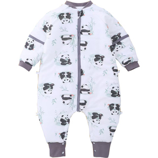 春秋款秋天60-120克夹薄棉240G冬季加厚1-5岁多儿童纯棉暗扣睡袋