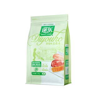 迪尤克小型犬幼犬狗粮1.5kg3斤装递乐柯基比熊泰迪贵宾博美专用粮
