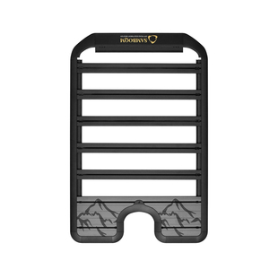 适用二代传祺GS8车顶平台侧爬梯 广汽es9专用行李架车顶架行李框