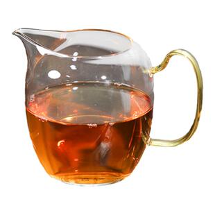 百年利永 公道杯玻璃耐热透明泡茶功夫茶具配件茶海分茶器