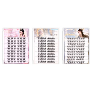 婉嫔缪斯玄女神女弯弯扁毛系列假睫毛立体灵动百搭仿真柔软假睫毛