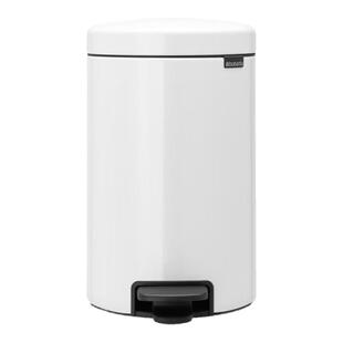 brabantia柏宾士垃圾桶家用进口脚踏卫生桶不锈钢卫生间带盖12L