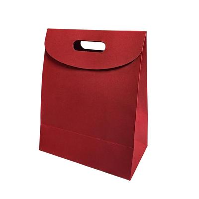喜庆红色礼袋可定制logo的手提袋