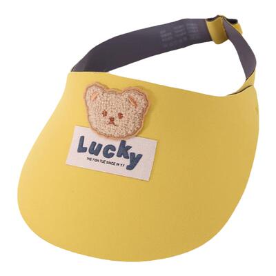 布丁新语空顶帽加长帽檐遮阳帽