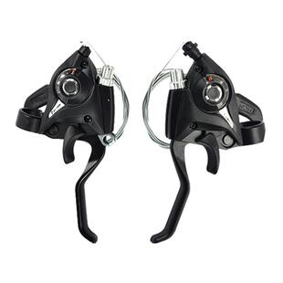 自行车变速器山地车调速器24速指拨器手拨套件单车后改装配件大全