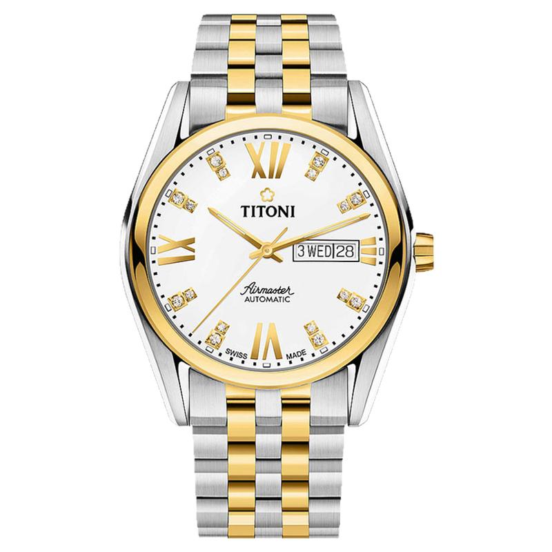 梅花/Titoni 空霸 自动机械 男表 93709 SY-385男款瑞士 40mm