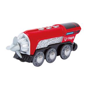 【自营】Hape螺旋桨电动有声火车儿童益智玩具宝宝婴幼儿配件模型