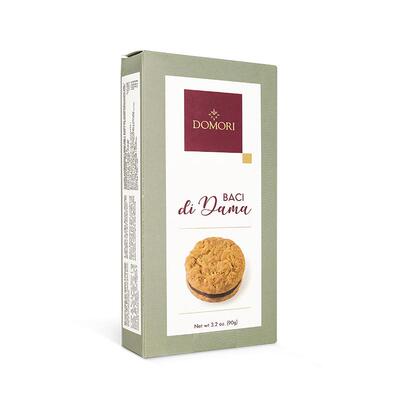 Domori 90g淑女之吻巧克力夹心饼干礼品皮埃蒙特榛子味意大利原装