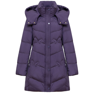 中年女士羽绒服外套冬季中长款