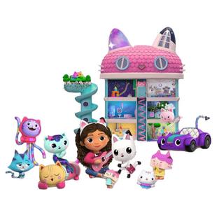 盖比的娃娃屋动画豪华城堡大房子树屋女孩儿童过家家别墅节日礼物