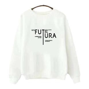 圆领卫衣女加绒加厚秋冬无帽正肩洋气春款女装上衣2026年新款爆款