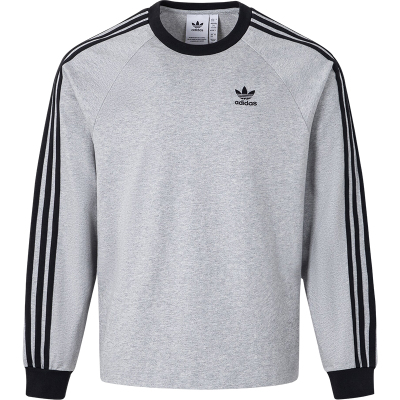 Adidas/阿迪达斯正品三叶草男士针织圆领运动宽松长袖KE5826