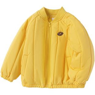 巴拉巴拉儿童棉服宝宝棉衣外套秋冬季新款男童女童棒球服洋气加厚