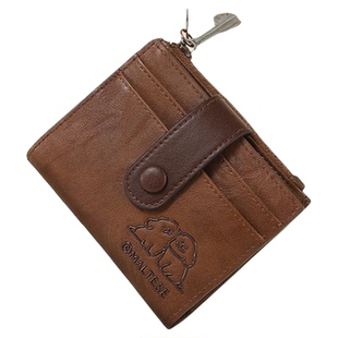 TOUTOU线条小狗联名短款钱包卡包一体超薄收纳零钱包儿童生日礼物