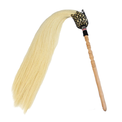 太极拂尘太极拂尘真马尾桃木佛尘