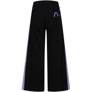 EVISU KURO 女士商标印花边饰卫裤2ESGNW4SP6042WLCT