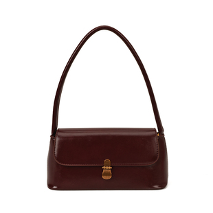 超火红色腋下包包女包2025新款轻奢小众高级感秋冬精致单肩法棍包