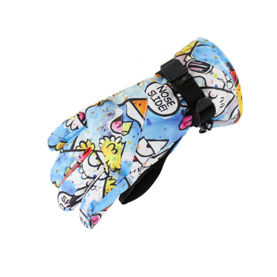 gsousnow儿童滑雪手套防风防水