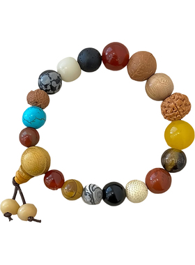 十八籽菩提手串运气满满