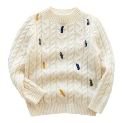 英伦风加厚纯山羊绒衫亲肤柔软