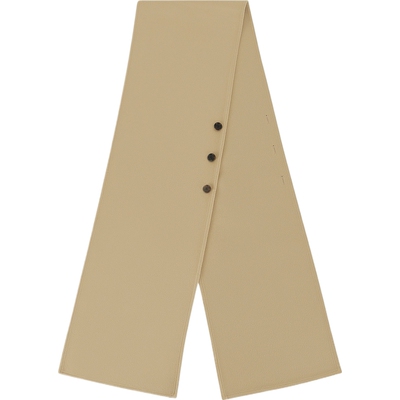 【38开门红】BLOSSOM 女羊绒混纺浅黄色围巾